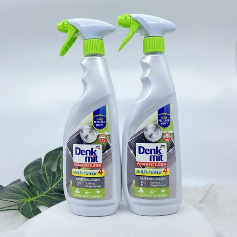 Chai Xịt Tẩy Rửa Dầu Mỡ Nhà Bếp Denkmit Power-Fettlöser Multi-Power 750ml - Giải Pháp Làm Sạch Hiệu Quả Cho Bếp Nhà Bạn