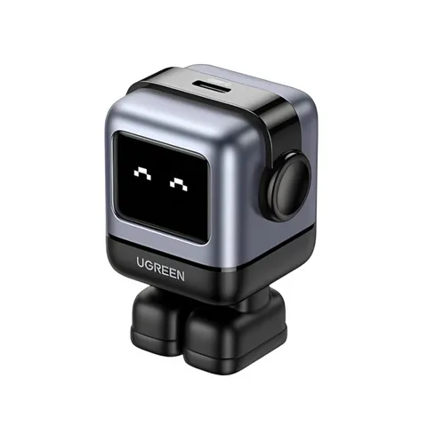 Củ Sạc Nhanh Ugreen CD359 Nexode Robot GaN Mini 30W - Sạc Thông Minh Cho Điện Thoại, Máy Tính Bảng và MacBook Air, Màn Hình LED Biểu Cảm