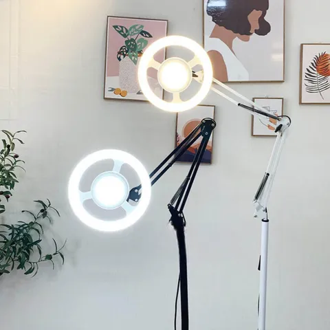 Đèn LED Trục Khuỷu Spa Xoay 360 Độ - Thiết Kế Gọn Nhẹ, Công Nghệ Không Gây Hại Cho Mắt, Thích Hợp Cho Spa và Nối Mi