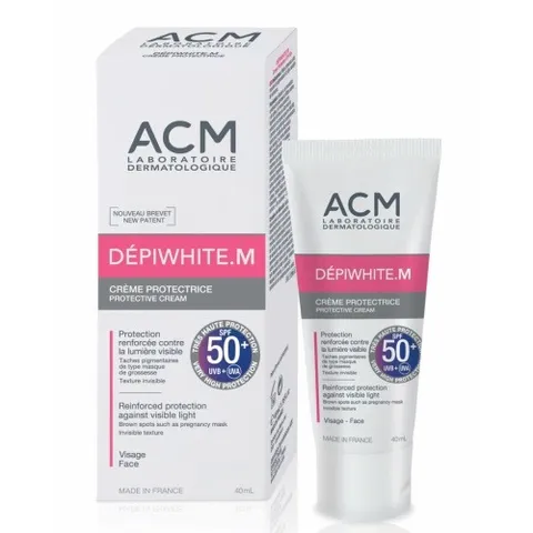 Kem Chống Nắng ACM Depiwhite M Protective SPF50+ - Bảo Vệ Da Khỏi Tia UV, Ngừa Nám Sạm, Phù Hợp Mọi Loại Da, 40ml