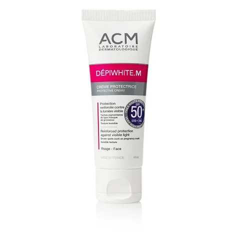 Kem Chống Nắng ACM Depiwhite M Protective SPF50+ - Bảo Vệ Da Khỏi Tia UV, Ngừa Nám Sạm, Phù Hợp Mọi Loại Da, 40ml