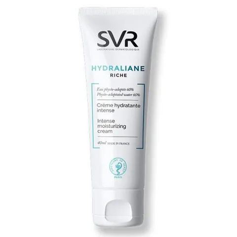 Kem Dưỡng Ẩm SVR Hydraliane Riche - Chuyên Dùng Cho Da Khô, Cung Cấp Độ Ẩm Lâu Dài 24 Giờ, Không Gây Mụn, 50ml