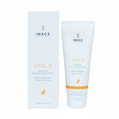Kem Dưỡng Da Tay và Body Image Skincare Vital C - Giàu Độ Ẩm, Cải Thiện Đàn Hồi Da, Chống Lão Hóa, Dưỡng Ẩm Tự Nhiên, Lọ 170g