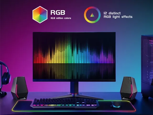 Loa Bluetooth không dây để bàn Edifier G1500 - Âm thanh tuyệt vời, kết nối Bluetooth 5.3, thiết kế hiện đại, màu đen/trắng