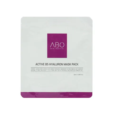 Combo 10 Miếng Mặt Nạ ABO Active B5 Hyaluron - Hỗ Trợ Cấp Ẩm, Phục Hồi Da Mềm Mại, Chất Lượng Cao Mặt Nạ Dưỡng Da