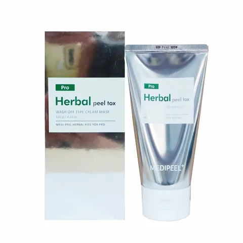 Mặt Nạ Rau Má Thải Độc Medipeel Herbal Peel Tox - Làm Dịu, Thanh Lọc Da, Ngăn Mụn, Se Khít Lỗ Chân Lông, 120ml