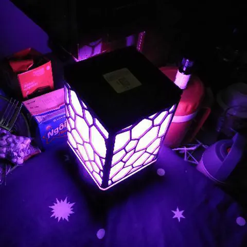 Máy Khuếch Tán Tinh Dầu Đèn Ngủ LED 7 Màu - Thiết Bị Gia Đình Thông Minh, Phát Tán Hương Thơm, Tự Động Tắt Khi Hết Nước