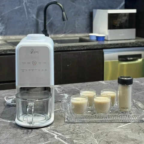 Máy làm sữa hạt Lucy Gourmet 1.2 lít 1200W - Xay mịn, giữ nguyên dưỡng chất, 8 chương trình nấu tiện lợi, thiết kế sang trọng