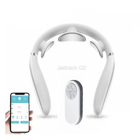Máy Massage Cổ Điện Xung Xiaomi Jeeback G2 Thông Minh - Thiết Kế Độc Đáo, Sưởi Ấm, 3 Chế Độ Massage, 15 Cường Độ - Giảm Căng Thẳng Hiệu Quả