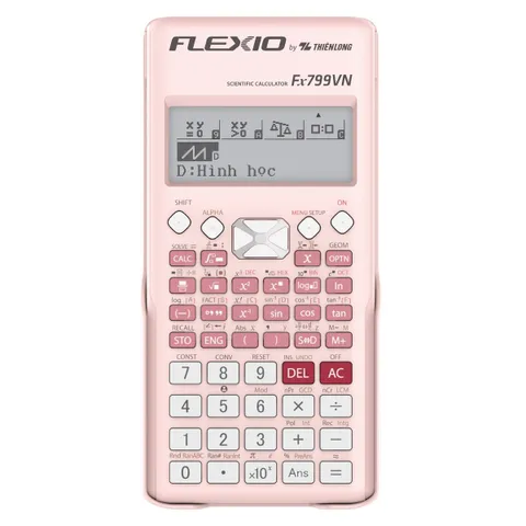Máy Tính Khoa Học Thiên Long Flexio Fx799VN - Đầy Đủ 529 Tính Năng, Chế Độ Bảo Hành 07 Năm, Thích Hợp Mang Vào Phòng Thi