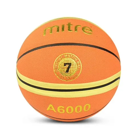 Bóng rổ Da PU A6000 Mitre - Quả Bóng Chuyên Nghiệp Độ Bền Cao - Phù Hợp Các Giải Đấu Thể Thao
