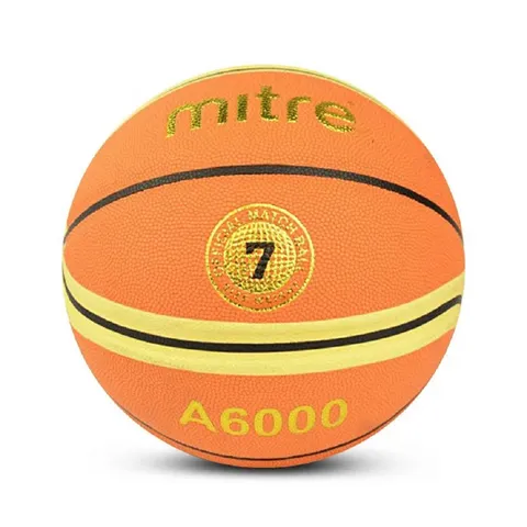 Bóng rổ Da PU A6000 Mitre - Quả Bóng Chuyên Nghiệp Độ Bền Cao - Phù Hợp Các Giải Đấu Thể Thao