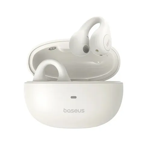 Tai nghe Bluetooth Baseus AirGo AS01 True Wireless (TWS) - Thiết kế Open-Ear, Công nghệ ENC, Âm thanh sống động, Pin 25 giờ
