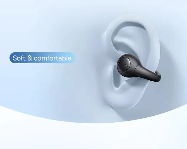 Tai nghe Bluetooth Baseus AirGo AS01 True Wireless (TWS) - Thiết kế Open-Ear, Công nghệ ENC, Âm thanh sống động, Pin 25 giờ