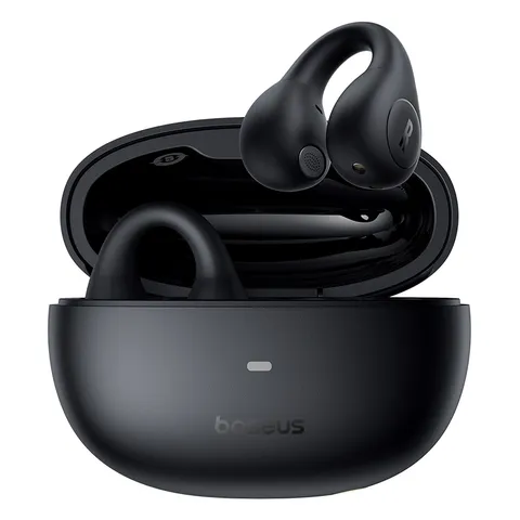 Tai nghe Bluetooth Baseus AirGo AS01 True Wireless (TWS) - Thiết kế Open-Ear, Công nghệ ENC, Âm thanh sống động, Pin 25 giờ