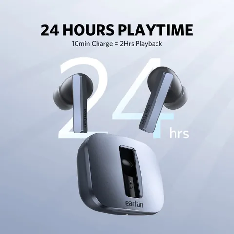 Tai Nghe Bluetooth TWS Earfun Air Pro SV - Micro Chống Ồn, Kết Nối Bluetooth 5.2, Thời Gian Sử Dụng 24 Giờ, Chống Nước IPX5