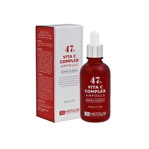 Tinh chất Histolab Vita C Complex 47% - Serum Dưỡng Trắng Da, Cải Thiện Sắc Tố, Phù Hợp Mọi Loại Da, 50ml