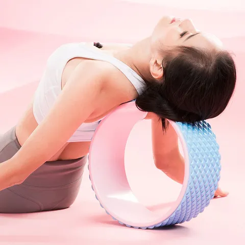 Vòng Tập Yoga Massage 3D Cao Cấp - Dụng Cụ Thể Thao Chịu Lực 150kg, Thư Giãn Và Tăng Cường Dẻo Dai