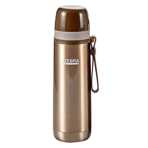 Bình Giữ Nhiệt Inox Picnic Zebra 112651 500ml - Chất Liệu Thép Không Gỉ, Giữ Nhiệt Tối Ưu 12 Giờ, Quai Xách Tiện Lợi