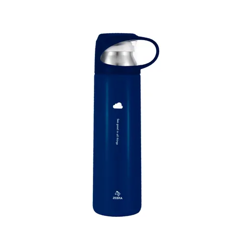 Bình Giữ Nhiệt Inox Zebra Atlantic 112630 480ml - Thiết Kế Nhẹ, Giữ Nhiệt Tối Ưu 12 Giờ, Phù Hợp Đi Làm, Du Lịch