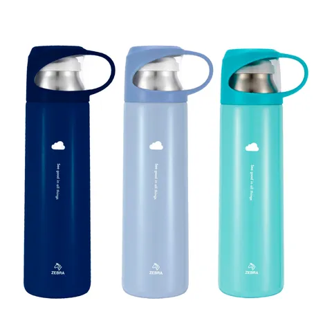 Bình Giữ Nhiệt Inox Zebra Atlantic 112630 480ml - Thiết Kế Nhẹ, Giữ Nhiệt Tối Ưu 12 Giờ, Phù Hợp Đi Làm, Du Lịch