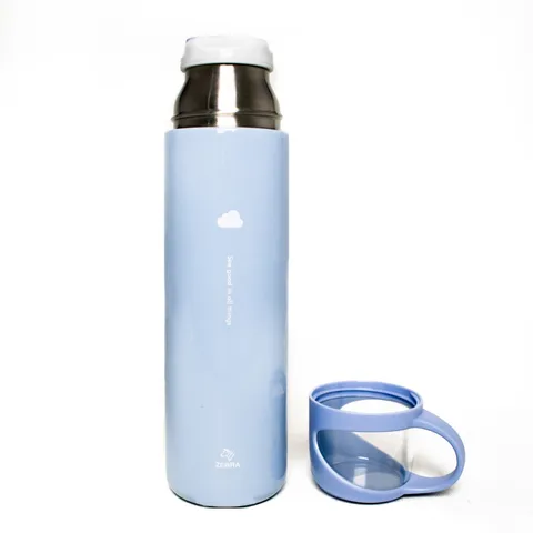 Bình Giữ Nhiệt Inox Zebra Atlantic 112630 480ml - Thiết Kế Nhẹ, Giữ Nhiệt Tối Ưu 12 Giờ, Phù Hợp Đi Làm, Du Lịch