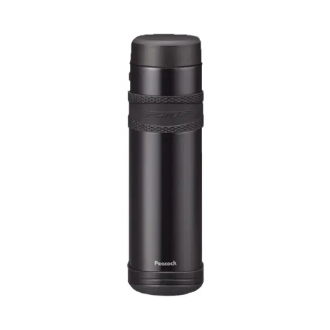Bình giữ nhiệt Peacock AMJ-R100 1L - Thép không gỉ, Giữ nhiệt lâu, Dùng cho nước nóng/lạnh, Phụ kiện tiện ích cho mùa đông hè