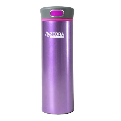 Bình Giữ Nhiệt Zebra Amethyst 400ml Inox SUS304 Kiểu Dáng Hiện Đại - Giữ Nhiệt Lên Đến 12 Giờ, Tiện Lợi Cho Mọi Hoạt Động