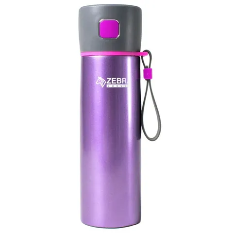 Bình Giữ Nhiệt Zebra Flask Zelect 112949 480ml - Thiết Kế Tinh Tế, Giữ Nóng 8 Giờ, Giữ Lạnh 12 Giờ, Phù Hợp Đi Học, Đi Làm, Đi Picnic