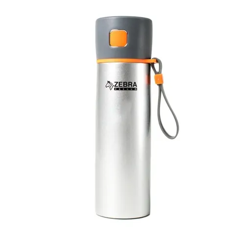 Bình Giữ Nhiệt Zebra Flask Zelect 112949 480ml - Thiết Kế Tinh Tế, Giữ Nóng 8 Giờ, Giữ Lạnh 12 Giờ, Phù Hợp Đi Học, Đi Làm, Đi Picnic