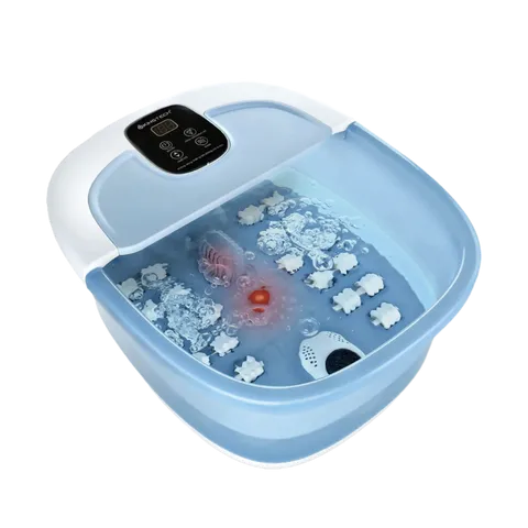 Bồn Ngâm Chân Massage KingTech BM-400 - 500W, Nhiệt Độ 35-48°C, 22 Con Lăn Massage, Thư Giãn Tại Nhà
