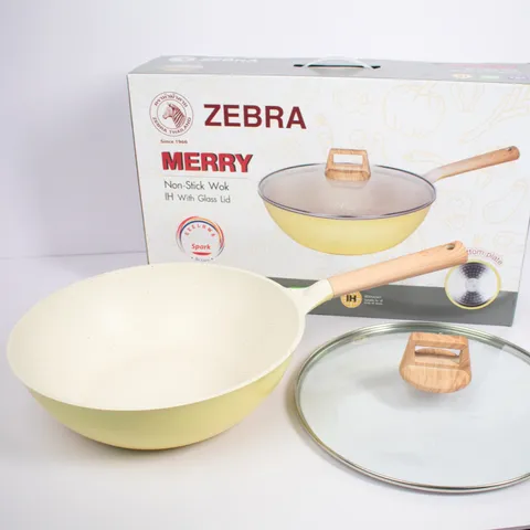 Chảo Chống Dính Vân Đá 3 Lớp Đáy Từ Zebra 974103 - Thiết Kế Hiện Đại, Chất Liệu Cao Cấp, Dùng Được Trên Mọi Loại Bếp