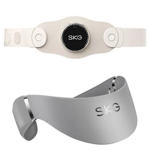 Combo máy massage cổ SKG G7 Pro-E và đai massage lưng K3-2 - Giải pháp thư giãn hiệu quả cho lưng và cổ, giảm đau mỏi nhanh chóng