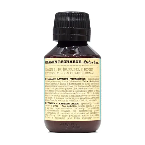 Dầu Gội Eva Vitamin Recharge Detox & Co 500ml - Thải Độc, Dưỡng Tóc, Cấp Ẩm Nguyên Chất Không Cần Dầu Xả, Chăm Sóc Tóc Hư Tổn