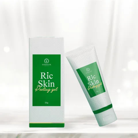 Gel tẩy da chết Kohinoor Ric Skin Peeling 50g - Sản phẩm tẩy da chết lành tính, giúp da mịn màng và thông thoáng lỗ chân lông.