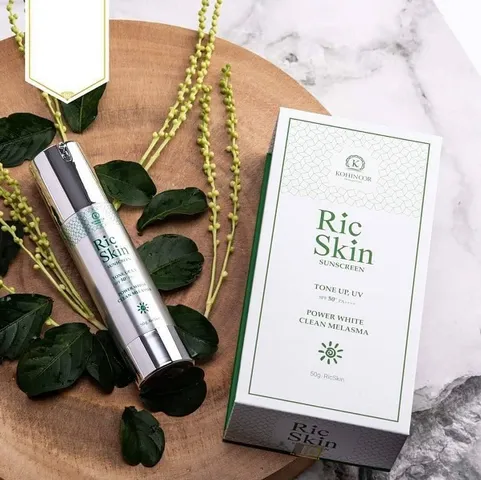 Kem Chống Nắng Dưỡng Trắng Ric Skin Tone Up UV SPF 50+ - Bảo Vệ Da, Giảm Nám, Dưỡng Trắng, Phù Hợp Nhiều Loại Da