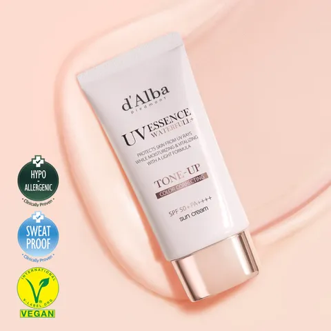 Kem chống nắng nâng tone d'Alba Waterfull Tone-up Sunscreen