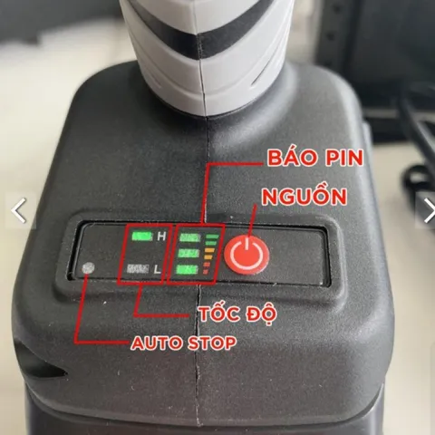 Máy siết bulong đa năng Hitachi 198V không chổi than - 3 chức năng: Khoan, bắn vít, siết ốc - Công suất 198V, nhỏ gọn, tiện lợi