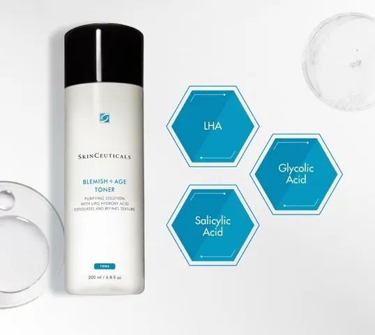 Nước Hoa Hồng SkinCeuticals Blemish Age Toner - Trẻ Hóa Da, Làm Sáng và Cân Bằng Da - Dành Cho Mọi Loại Da, Chai 200ml