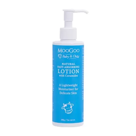 Sữa Dưỡng Ẩm Cho Bé MooGoo Lotion With Ceramides - Giải Pháp Chăm Sóc Da Mỏng Manh Và Nhạy Cảm, Đối Tượng Trẻ Sơ Sinh, 120g/200g