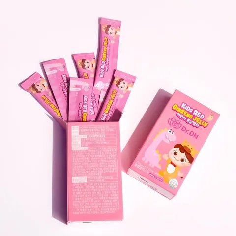 Thạch Hồng Sâm Trẻ Em Dr.DN - Bổ Sung Dưỡng Chất Tăng Cường Đề Kháng & Cải Thiện Biếng Ăn - Hộp 450g