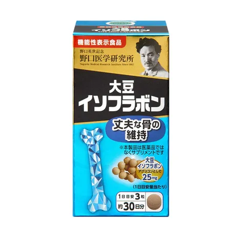 Viên Uống Hỗ Trợ Xương Khớp Soy Isoflavones Noguchi - Cải Thiện Khớp Xương và Duy Trì Sự Khỏe Mạnh, 90 Viên Nhật Bản
