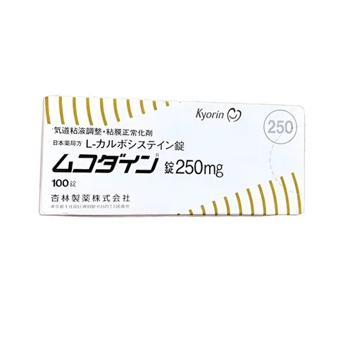 Viên uống Kyorin 250mg Nhật Bản - Hỗ trợ giảm nghẹt mũi, điều chỉnh chất nhầy, 100 viên - Thực phẩm chức năng sức khỏe đường hô hấp