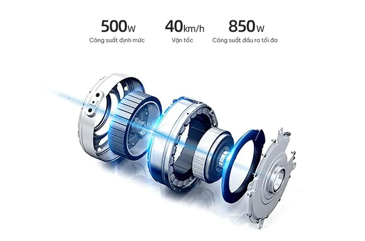 Xe điện Scooter KATA eV2 - Thiết kế gọn nhẹ, 3 phanh kép, khóa gập tự động, động cơ không chổi than 500W, tốc độ tối đa 40km/h