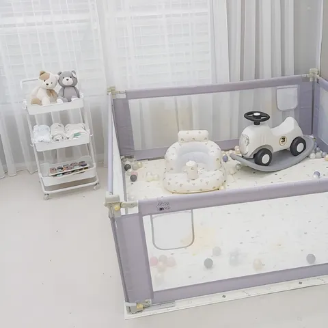 Thanh chắn giường họa tiết hươu Umoo UM-0813 - Thiết kế dễ dàng lắp đặt, an toàn cho trẻ em, chất liệu cao cấp và ngộ nghĩnh.