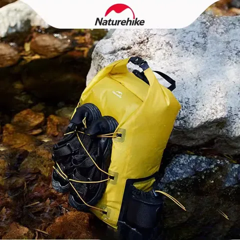 Balo Du Lịch Dã Ngoại Chống Thấm Nước Naturehike NH21FSB04 - Balo Chính Hãng IPX6, Dung Tích 20L/30L, Thích Hợp Cắm Trại, Đi Phượt