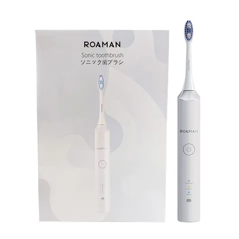 Bàn chải đánh răng điện Roaman T3S chống nước IPX7 - Công nghệ xung 48000/phút với 3 chế độ vệ sinh, thiết kế hiện đại và an toàn cho nướu.