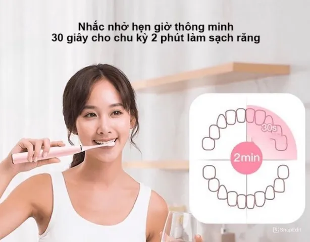 Bàn Chải Đánh Răng Điện Roaman RM-T20 - 3 Chế Độ Làm Sạch, Sạc Cảm Ứng Không Dây, An Toàn Cho Răng Nhạy Cảm, Chống Nước IPX7