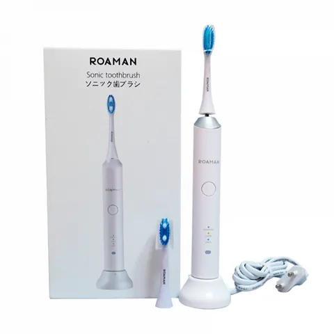 Bàn Chải Đánh Răng Điện Roaman T3 - Sạc Cảm Ứng Không Dây, Hẹn Giờ 2 Phút, Công Nghệ Làm Sạch Tiên Tiến, Thiết Kế Hiện Đại