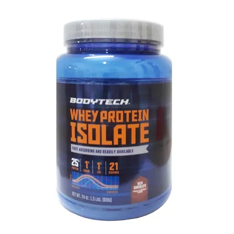 Bột Protein Tăng Cơ BodyTech Whey Isolate Cookies & Cream - Hỗ Trợ Nâng Cao Hiệu Suất Tập Luyện, Cải Thiện Cơ Bắp, 680g